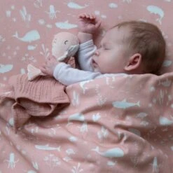 Little Dutch LD Blanket Pure & Soft 110 X 140 -Little Dutch Shop ocean pink ocean 2