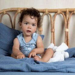 Little Dutch LD Blanket Pure & Soft 110 X 140 -Little Dutch Shop pure blue blue 1